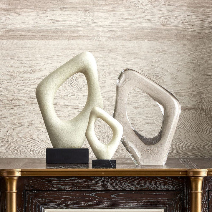 Stone Cavern Sculptures - Set of 2