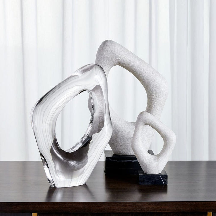 Stone Cavern Sculptures - Set of 2