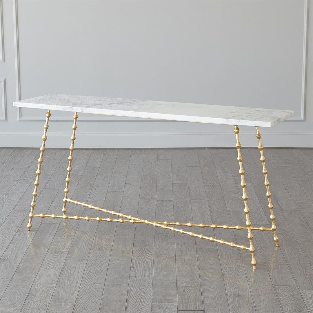 Elder Console - Gold Leaf