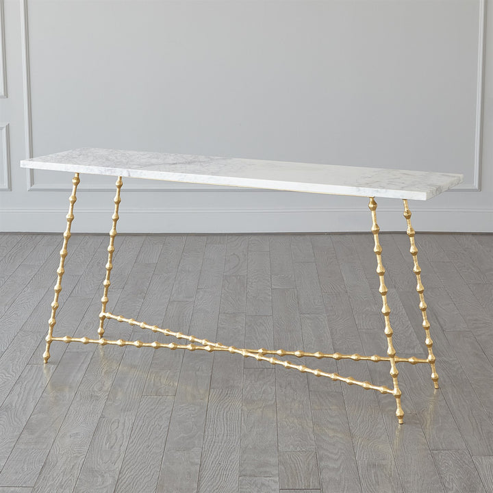 Elder Console - Gold Leaf