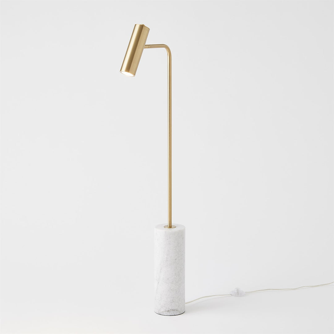 Spotlight Floor Lamp - Brass