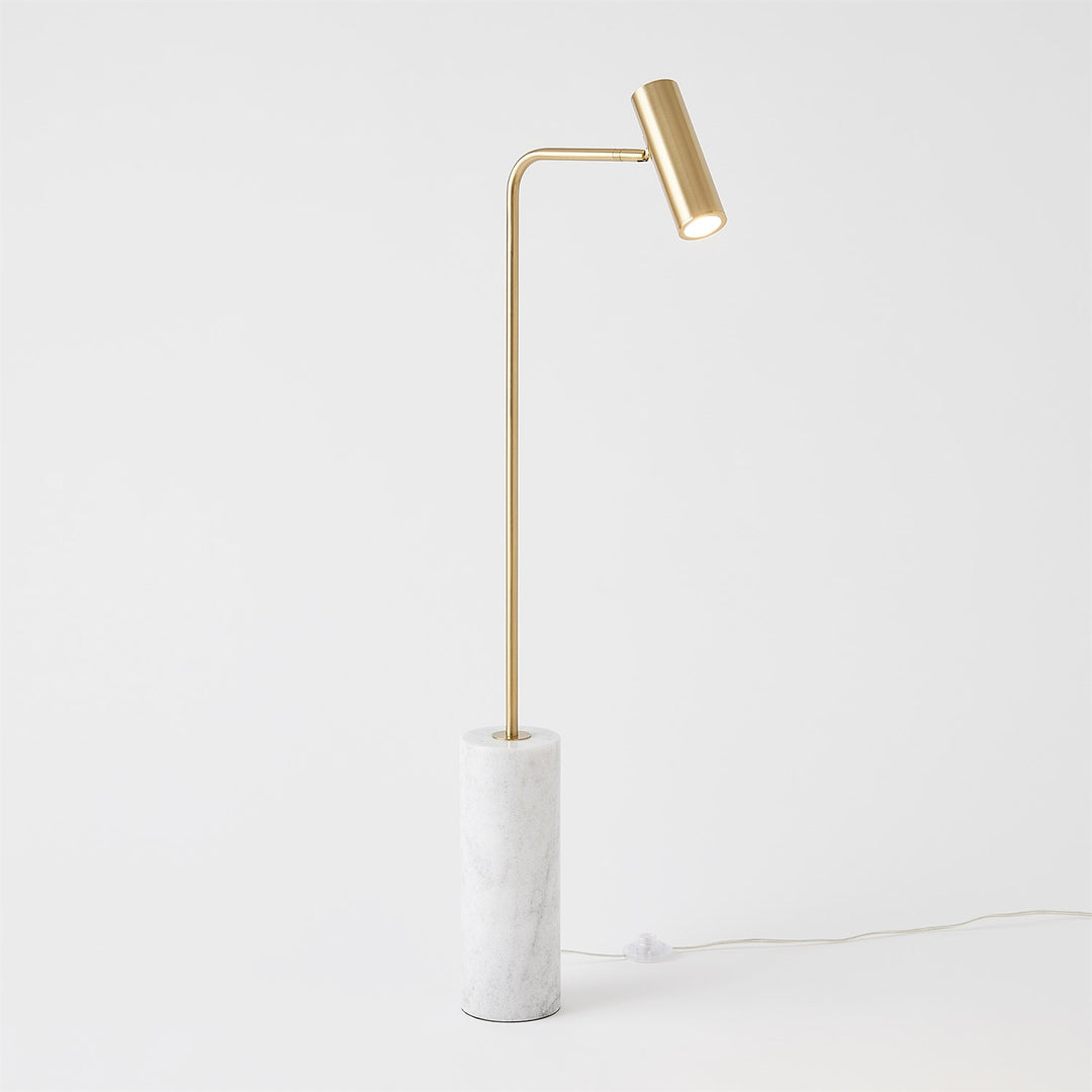 Spotlight Floor Lamp - Brass