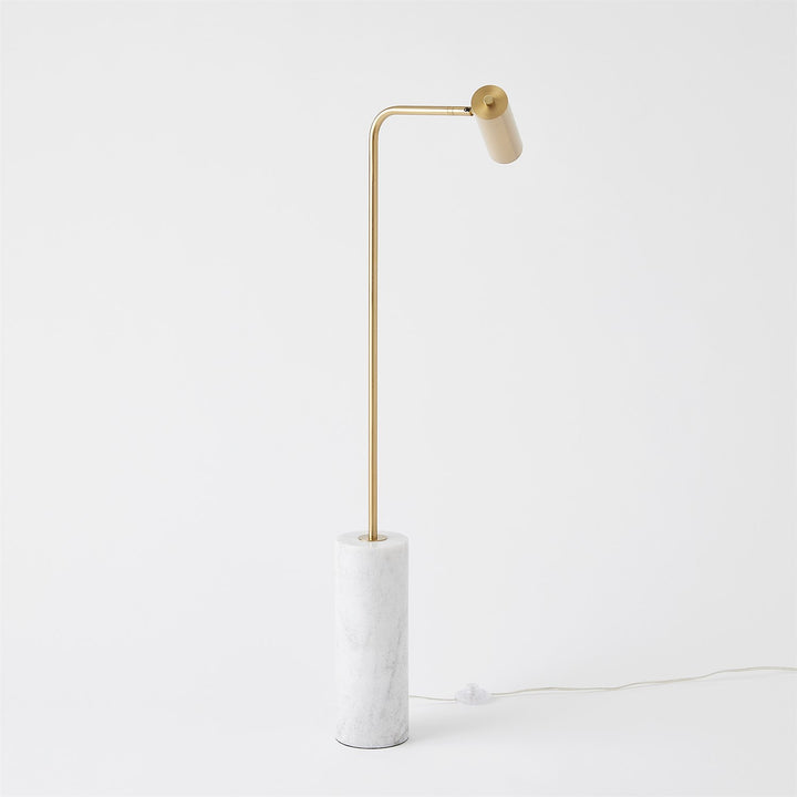 Spotlight Floor Lamp - Brass