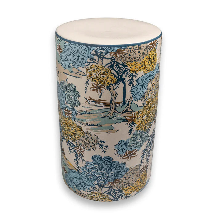 Sea Of Trees Garden Stool