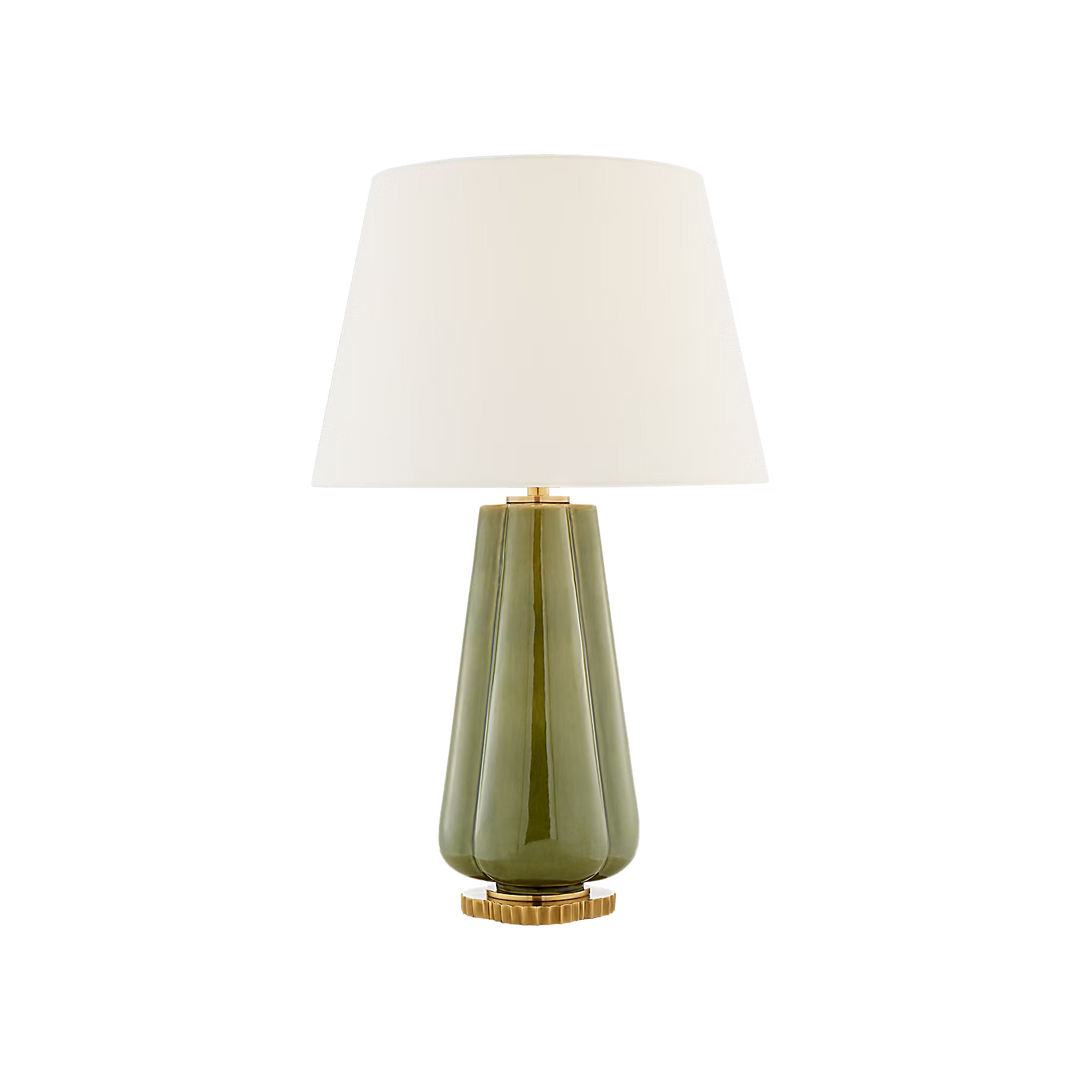 Penelope Table Lamp in Green