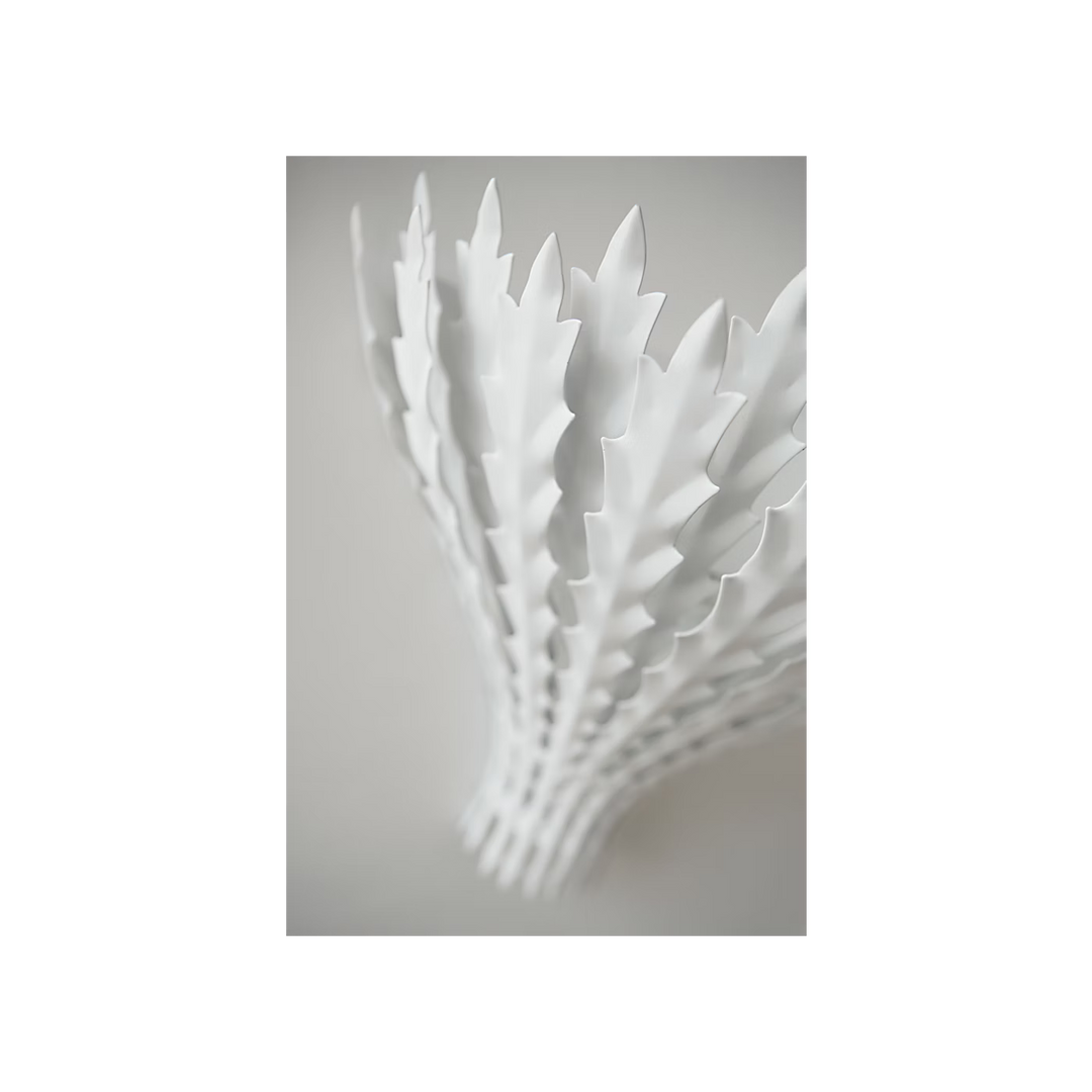 Hampton Wall Light in Plaster White