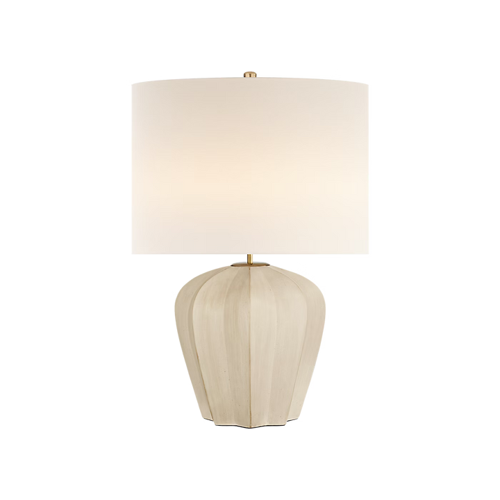 Pierrepont Medium Table Lamp in Stone White