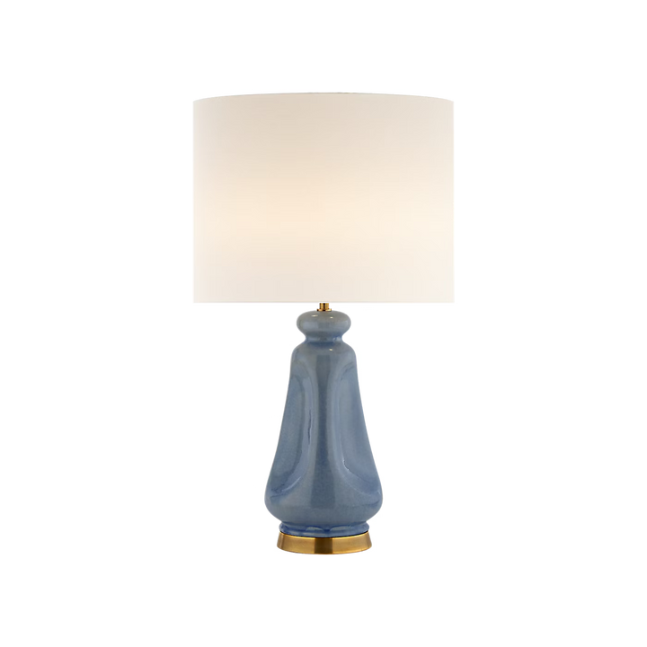 Kapila Table Lamp in Polar Blue Crackle