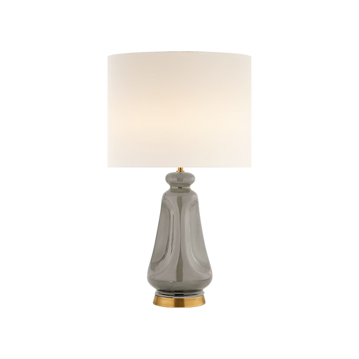Kapila Table Lamp in Shellish Grey