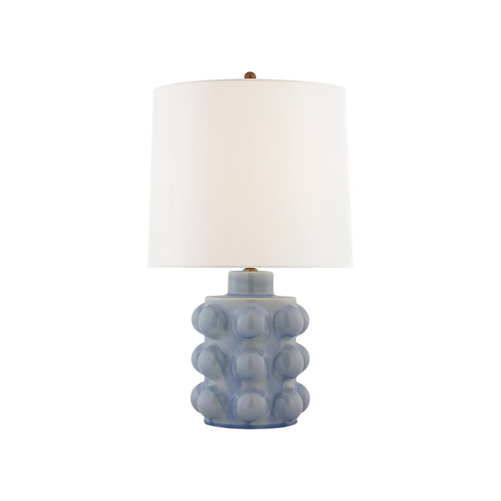 Vedra Medium Table Lamp in Polar Blue Crackle