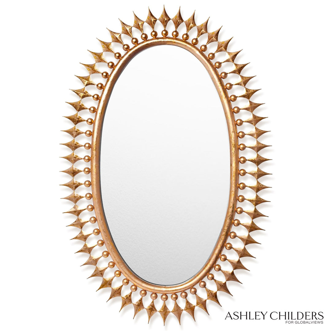 Wellington Mirror - Gold Leaf