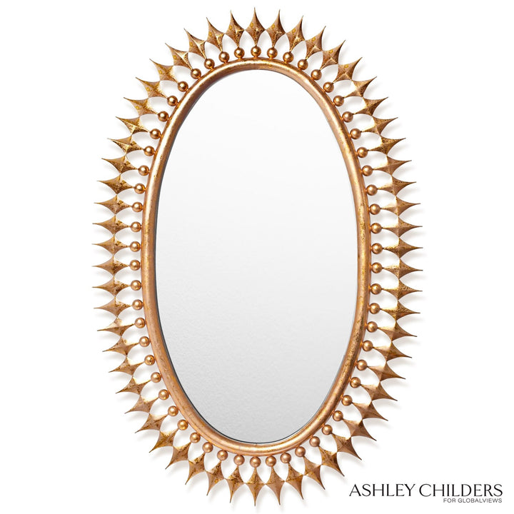 Wellington Mirror - Gold Leaf