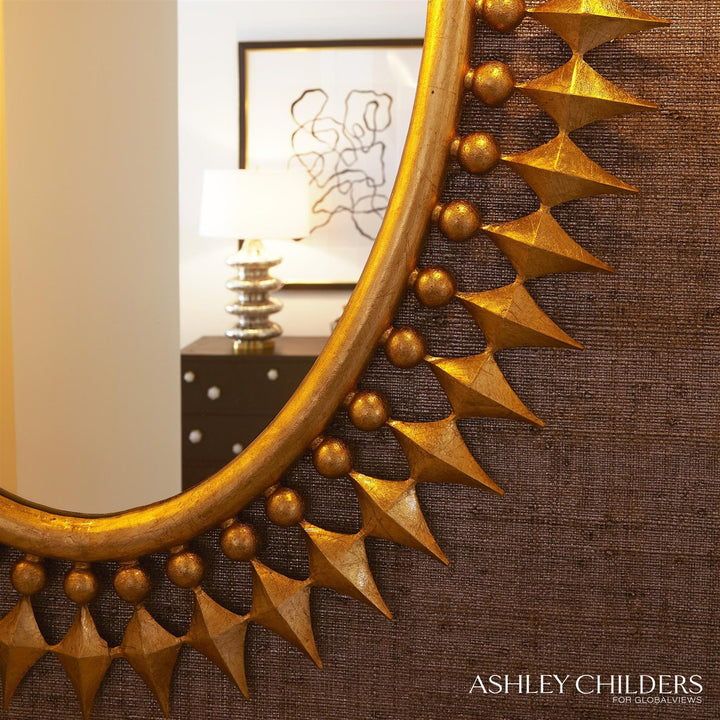 Wellington Mirror - Gold Leaf