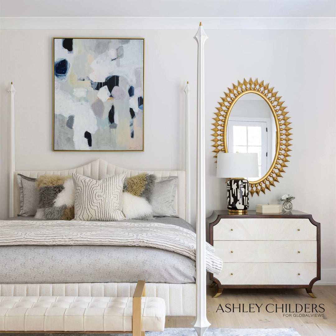 Wellington Mirror - Gold Leaf