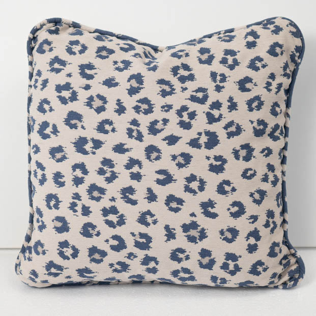 Cowan Ocelot Cushion - Indigo