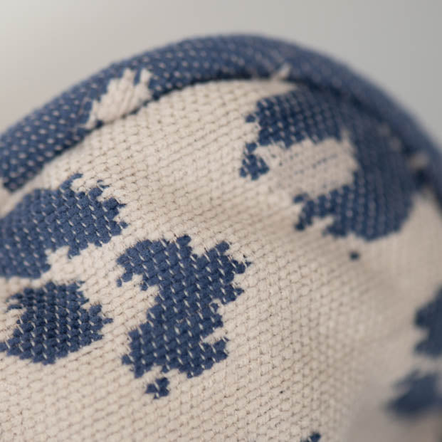 Cowan Ocelot Cushion - Indigo