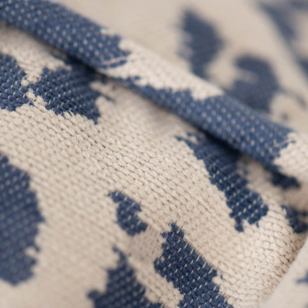 Cowan Ocelot Cushion - Indigo