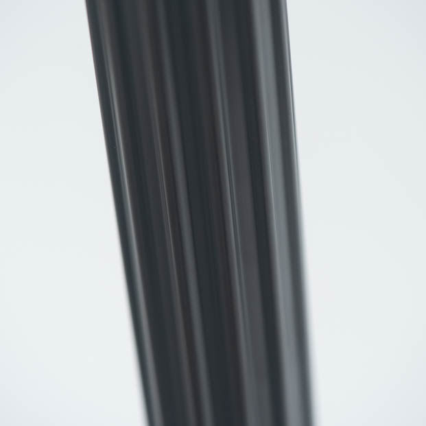 Quincy Bronze Ribbed Floor Lamp with Fluted Shade