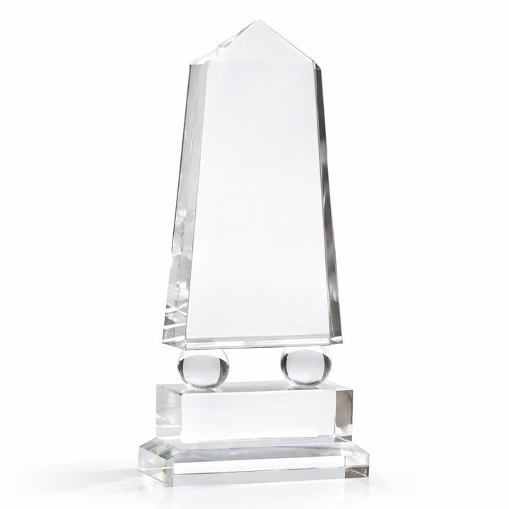 Barrington Rectangular Crystal Obelisk - Large