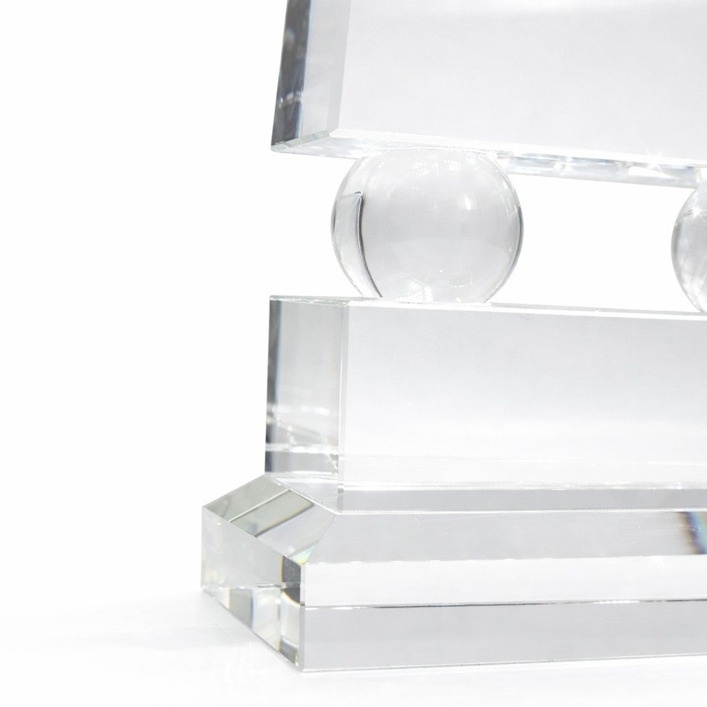 Barrington Rectangular Crystal Obelisk - Large