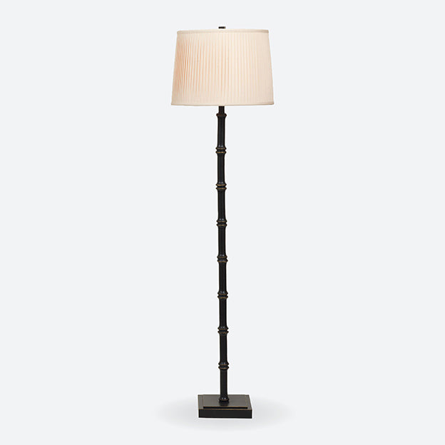 Lauderdale Black Floor Lamp & Shade