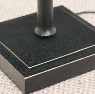 Lauderdale Black Floor Lamp & Shade