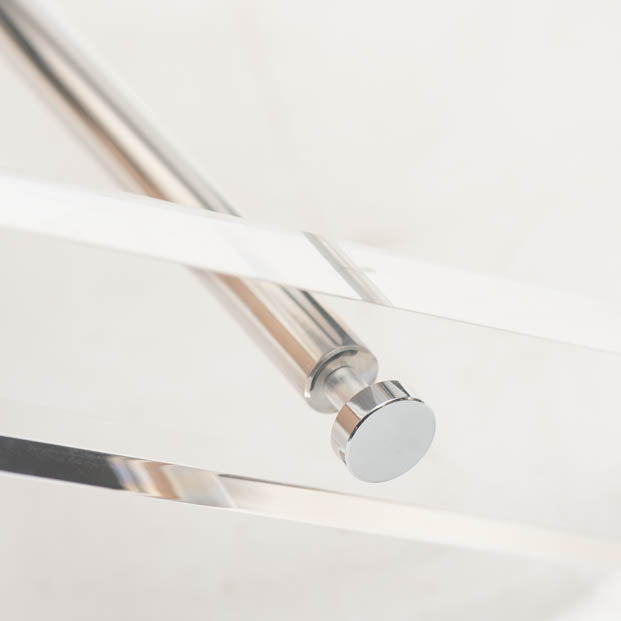 Crossing Lucite Bench
