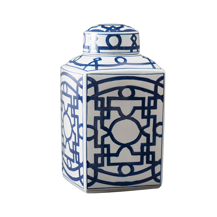 Veranda Navy & White Caddy