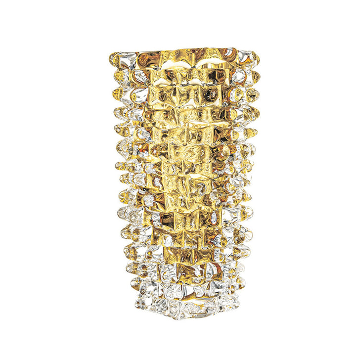 Aurum Gold Glass Vase - Large