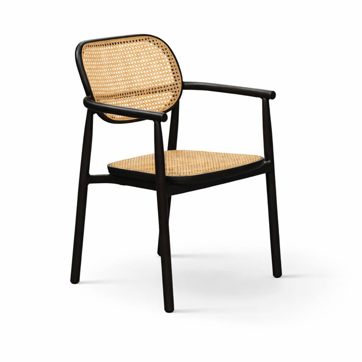 Dublin Black Outdoor Dining Armchair