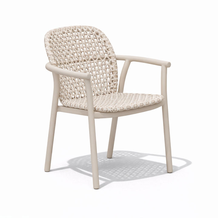 Lilie Dining Armchair with Sand frame