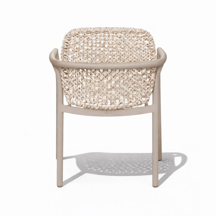 Lilie Dining Armchair with Sand frame