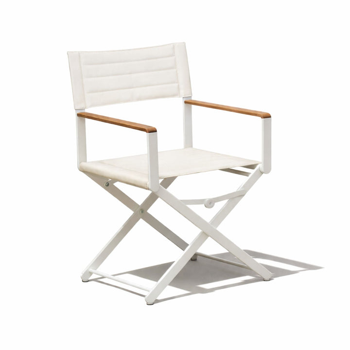 Chic Folding Chair in White