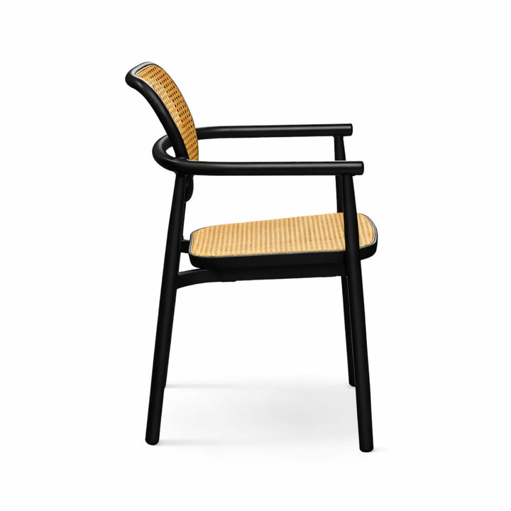 Dublin Black Outdoor Dining Armchair