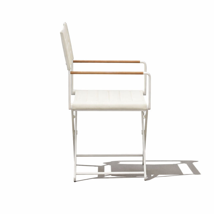Chic Folding Chair in White