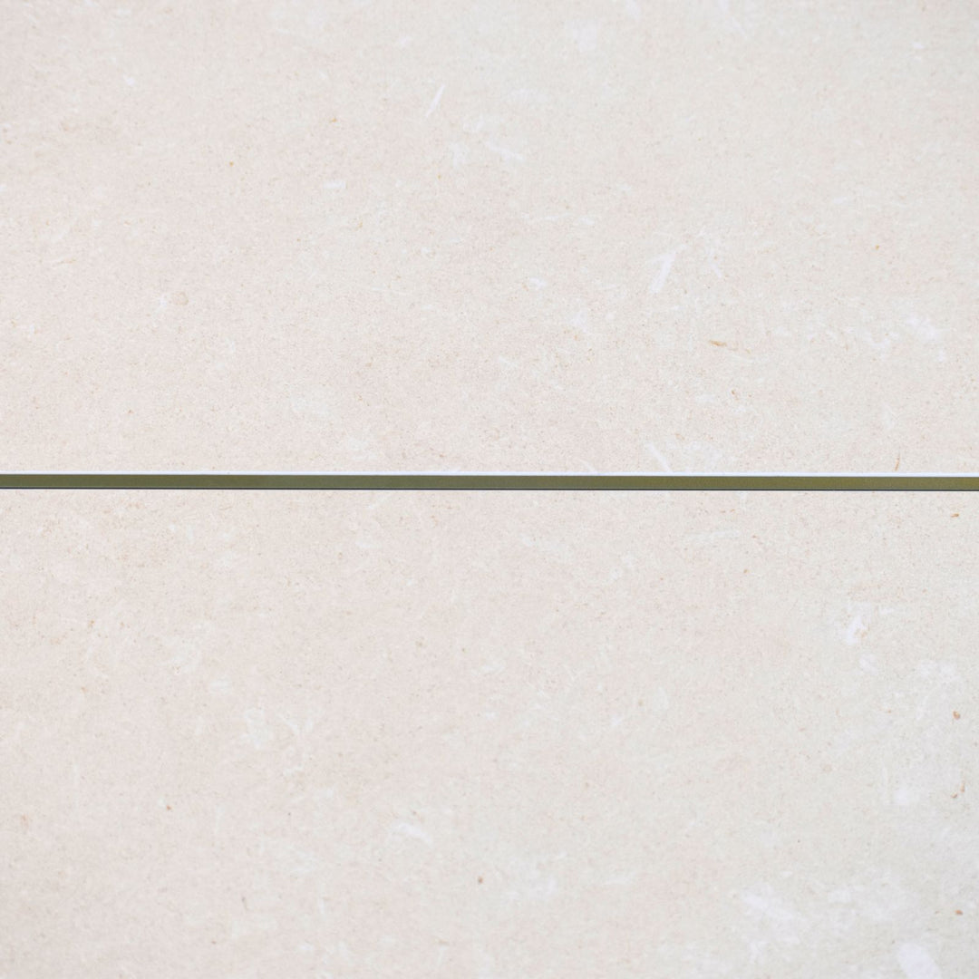 Bagel Olive Green extendable Dining table with Ceramic Limestone top