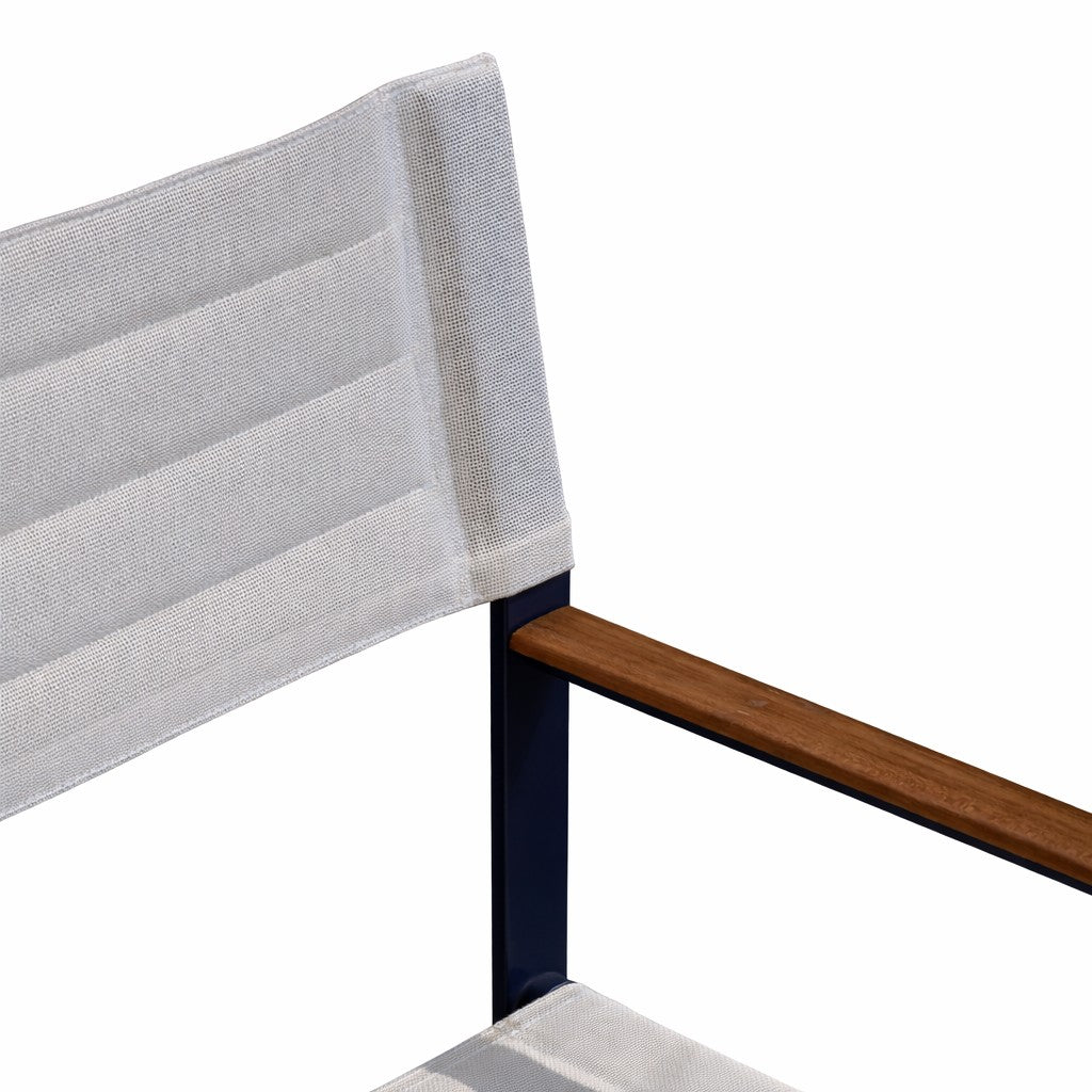 Chic Folding Chair in Navy