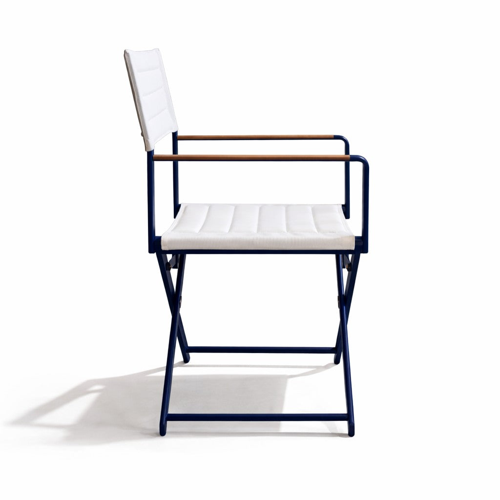 Chic Folding Chair in Navy