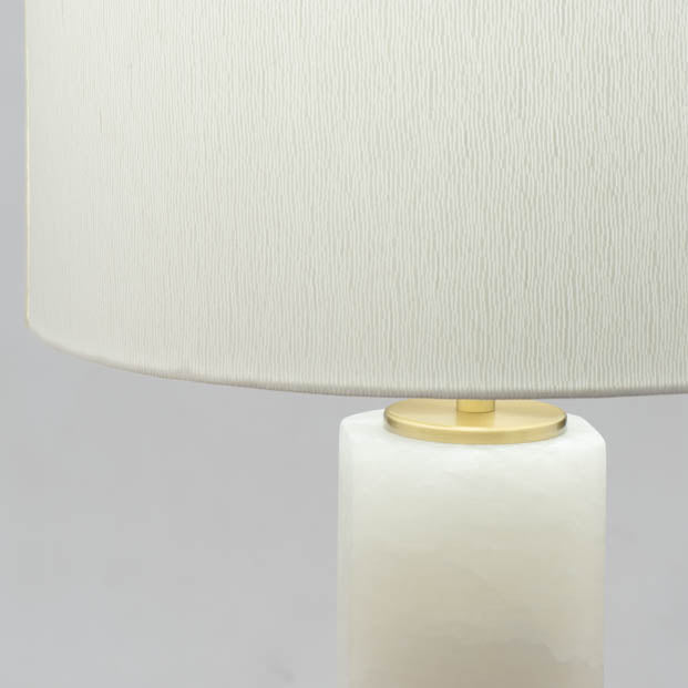 Newport Alabaster Lamp & Shade