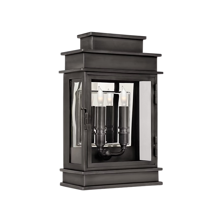 Linear Lantern Short in Bronze