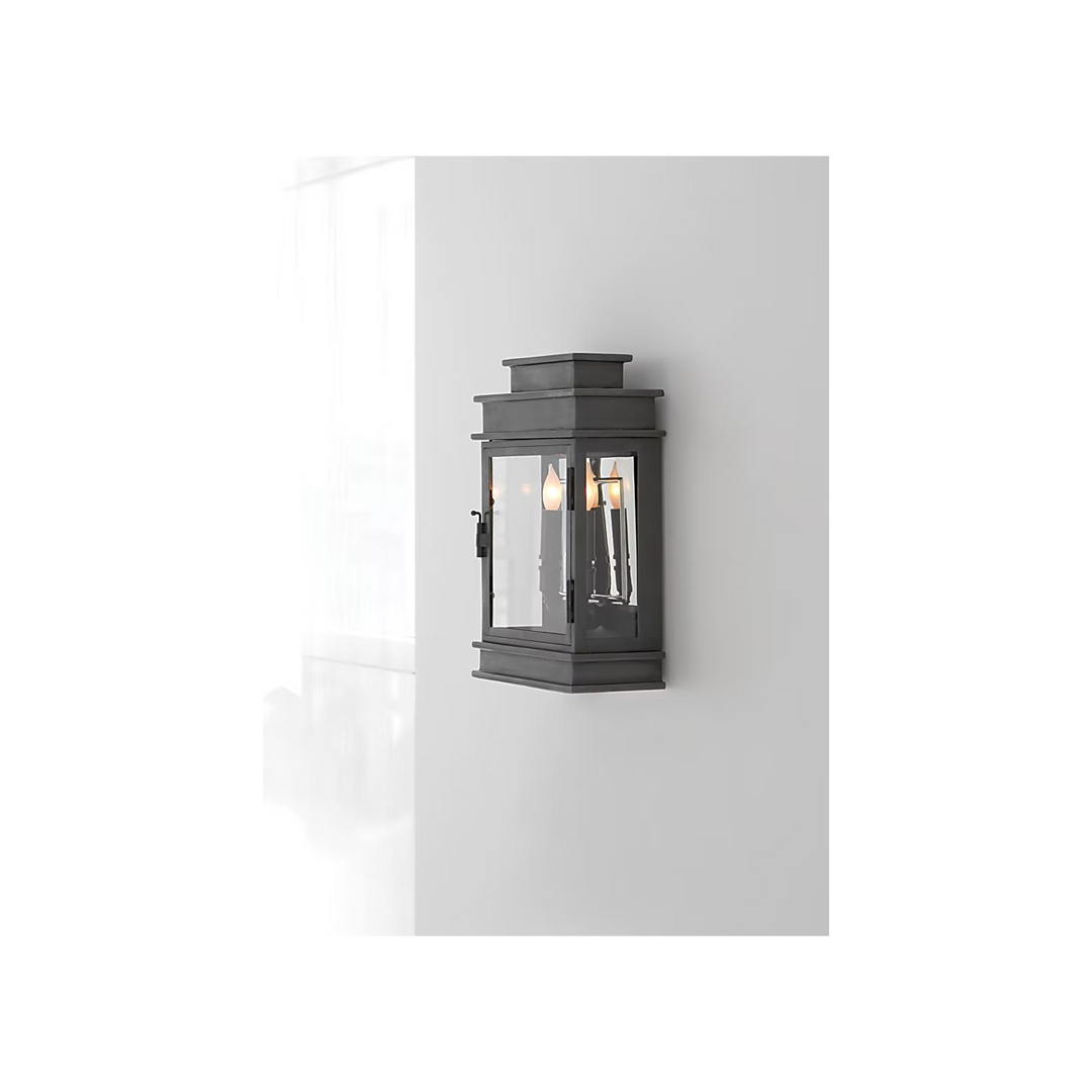 Linear Lantern Short in Bronze