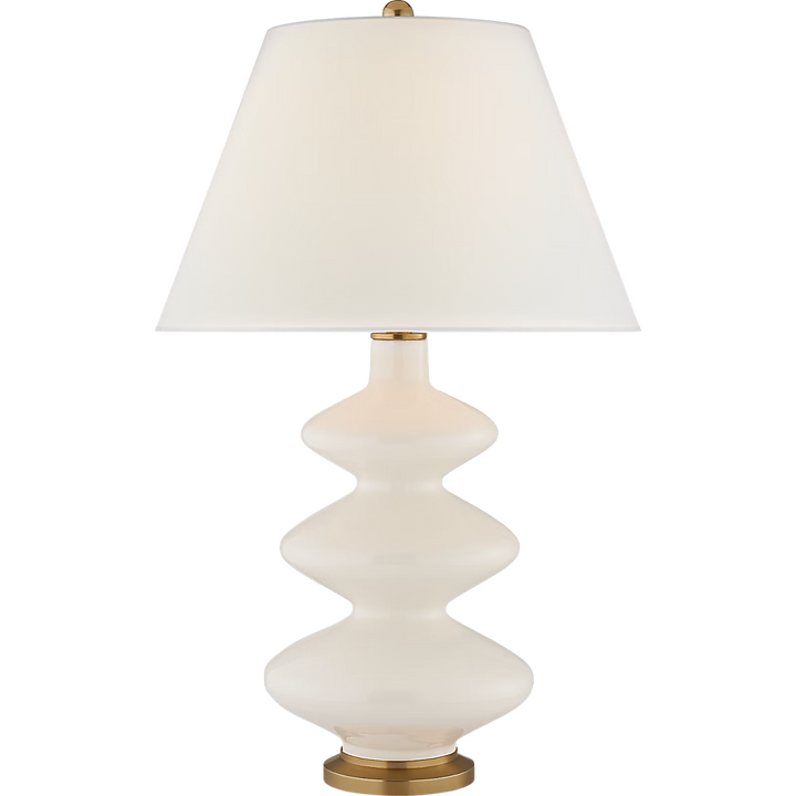 Smith Medium Table Lamp in Ivory