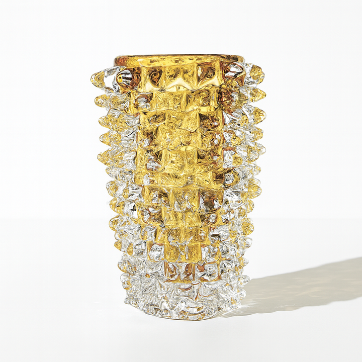 Aurum Gold Glass Vase - Large
