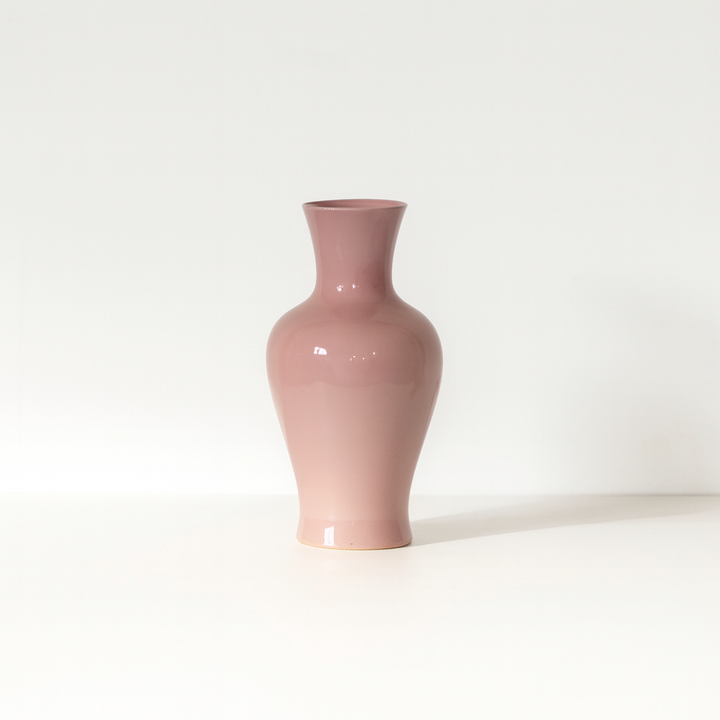 Primrose Pink Small Porcelain Vase