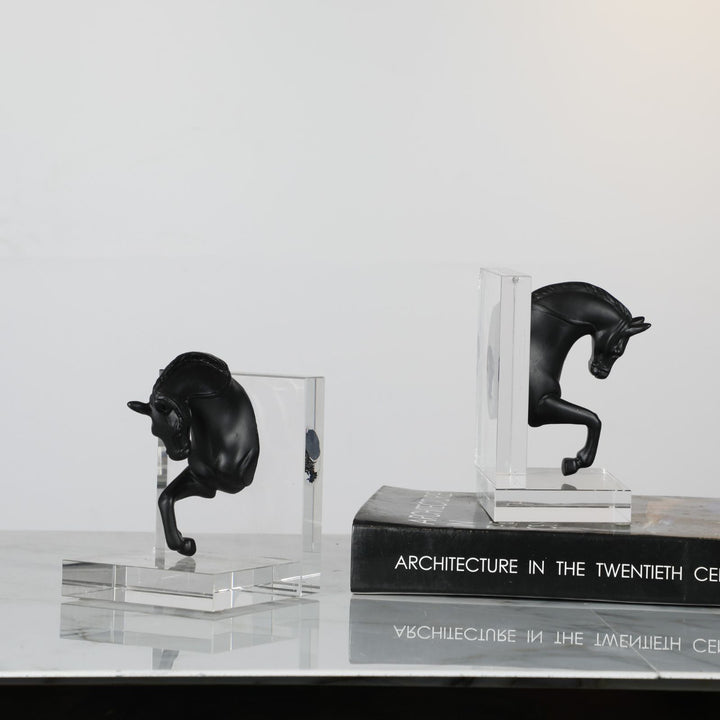 Horse Head Bookends