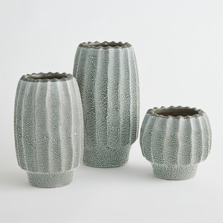 Echinus Vase - Grey - Small