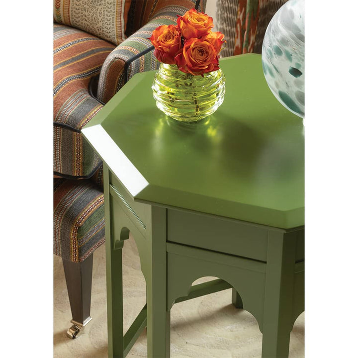 William Yeoward Tanjina Side Table - Forest Green