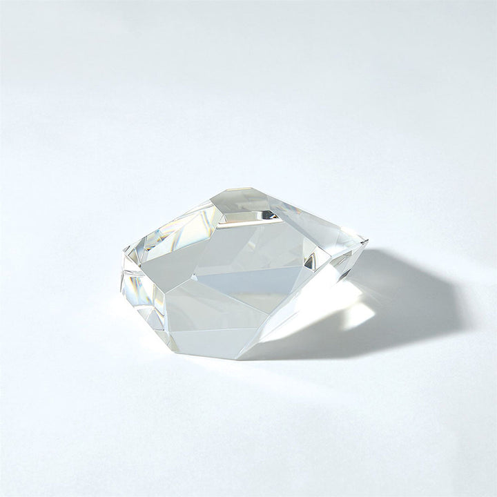 Crystal Paper Weight - Clear - Small