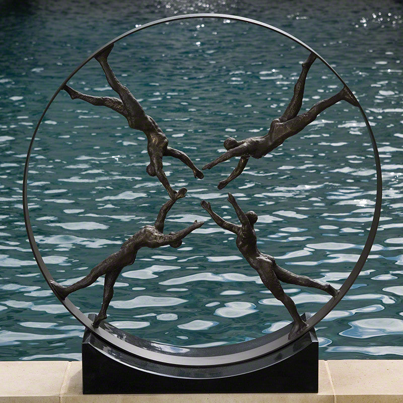 Reaching For Centre Sculpture