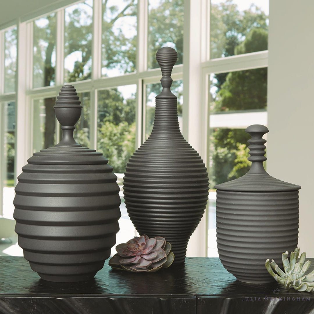 Orion Jar - Black - Medium